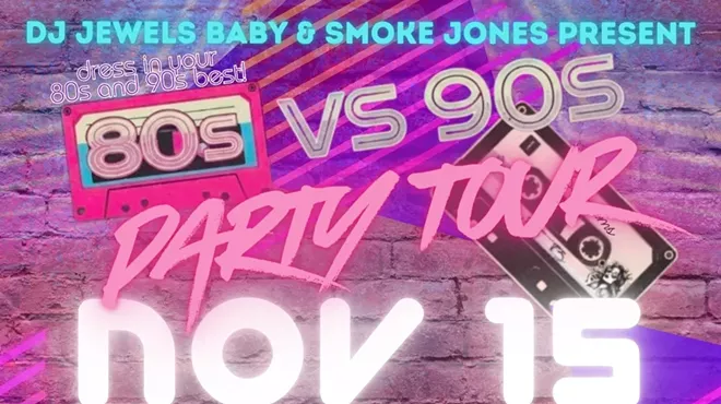 Image: 80s vs 90s Party Tour Concert, presented by DJ JEWELS BABY and SMOKE JONES