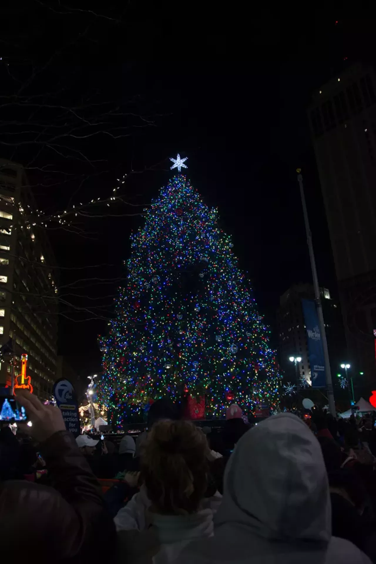 Image: 90 Pictures From Detroit's Tree Lighting Ceremony