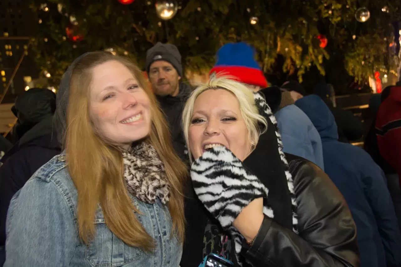 Image: 90 Pictures From Detroit's Tree Lighting Ceremony