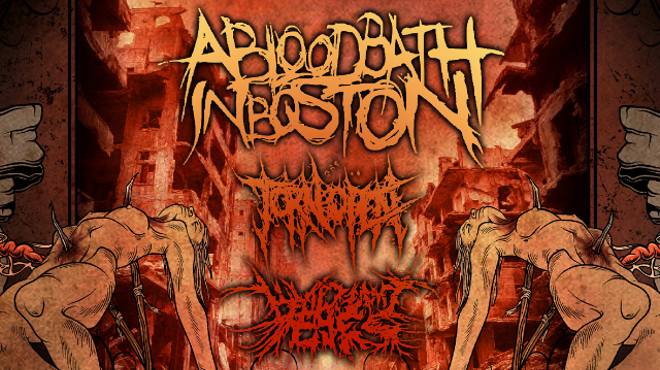 Image: A BloodBath In Boston, Torn Open, Dead In My Eyes