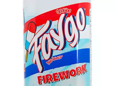 Faygo's new "Firework" flavor.