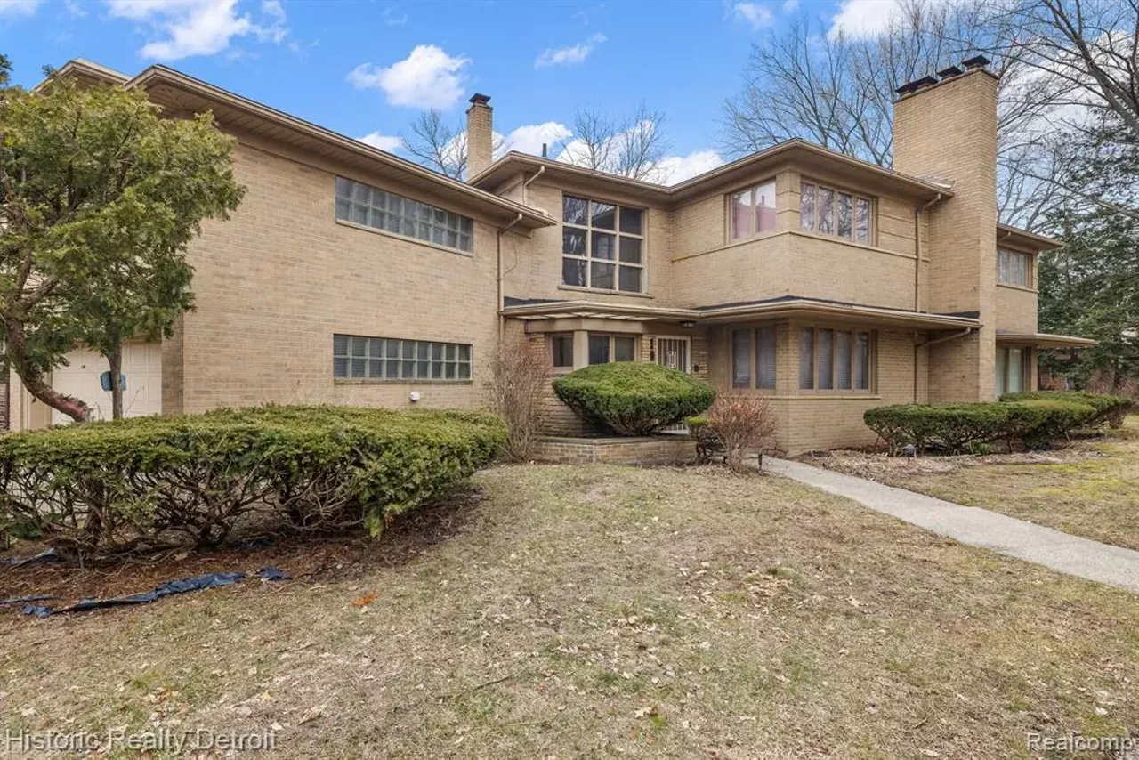 Image: A stylish Mid-century modern home in Detroit’s Sherwood Forest neighborhood hit the market [PHOTOS]