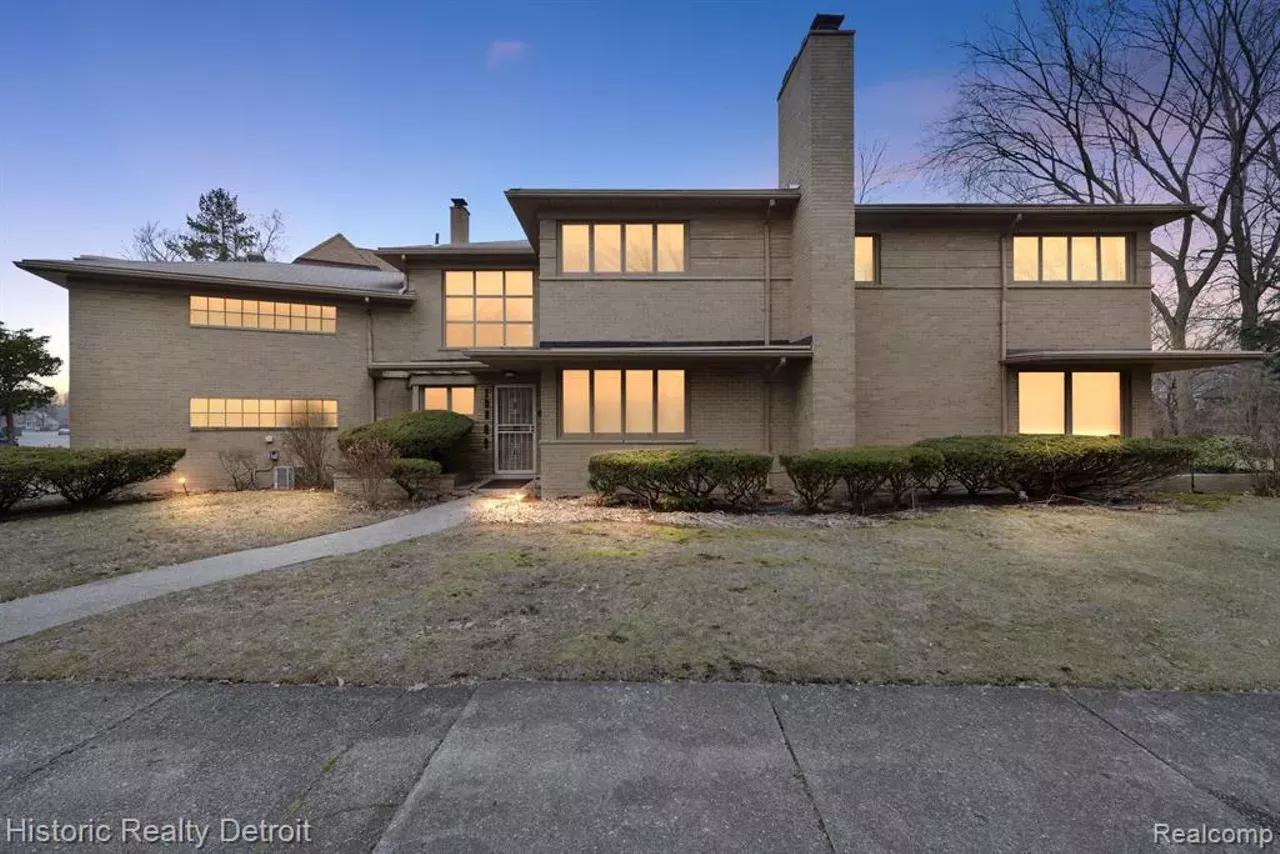 Image: A stylish Mid-century modern home in Detroit’s Sherwood Forest neighborhood hit the market [PHOTOS]