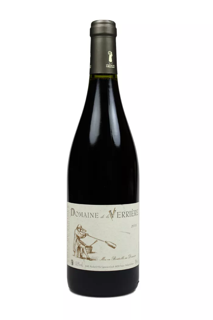 A tasty beverage: Domaine de la Verriére