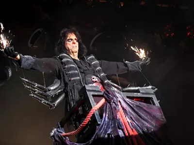 Alice Cooper will sign your copy of 'Detroit Stories', human blood sold separately.