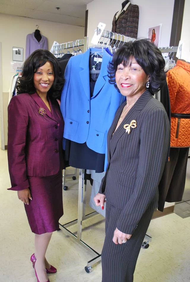 Alison Vaughn, left, and Betty Henderson. - Photos: Detroitblogger John