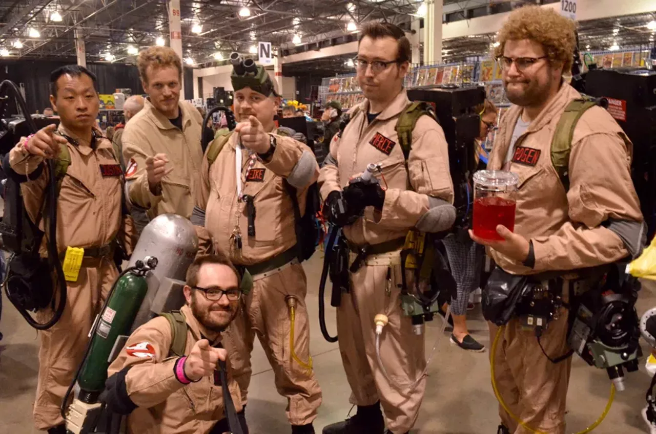 Image: All of the beautiful nerds of Motor City Comic Con