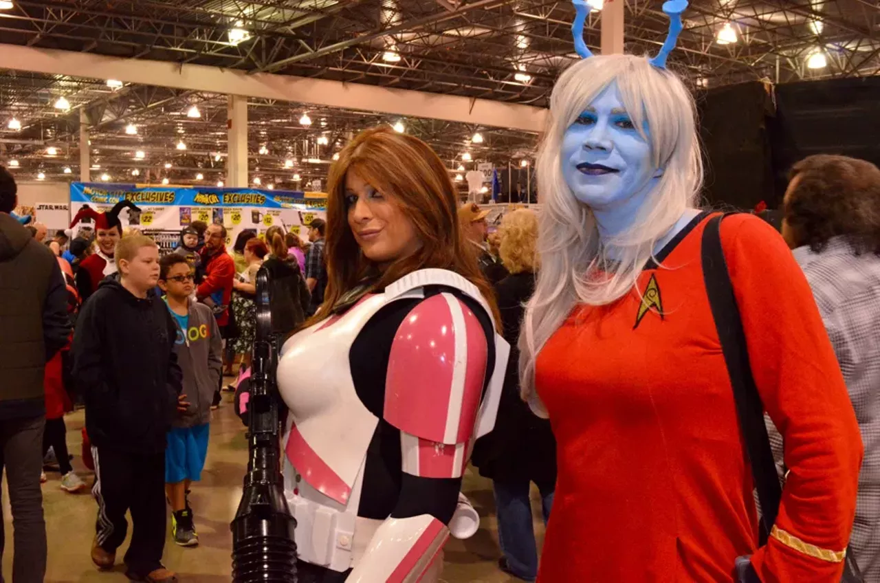 Image: All of the beautiful nerds of Motor City Comic Con