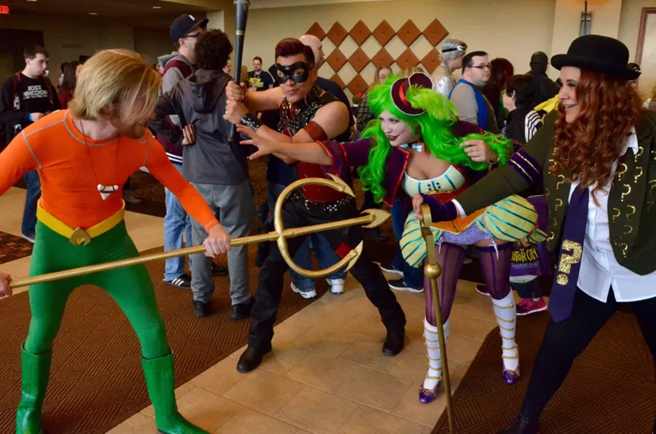 Image: All of the beautiful nerds of Motor City Comic Con