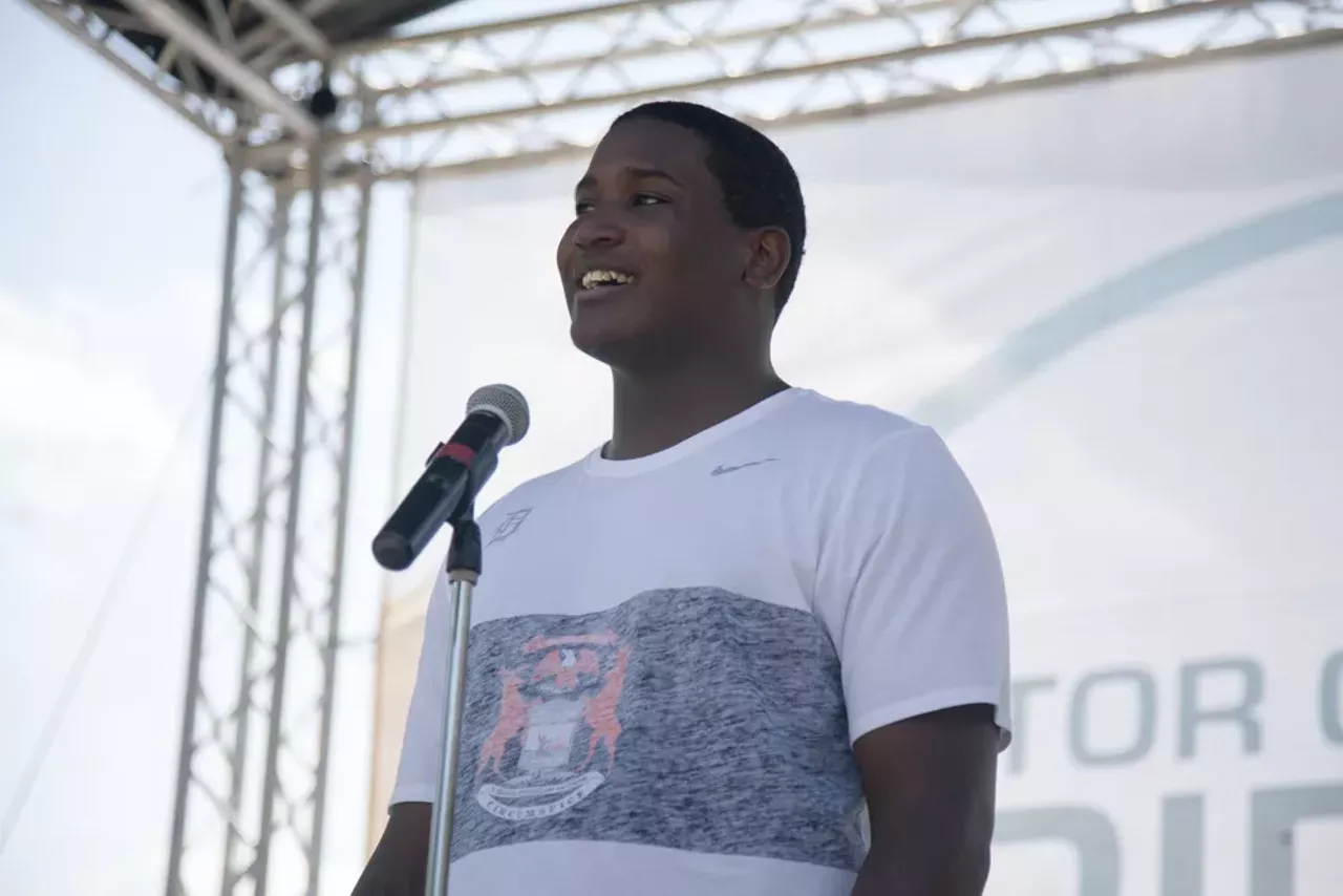 Image: All of the beautiful people we saw at Motor City Pride