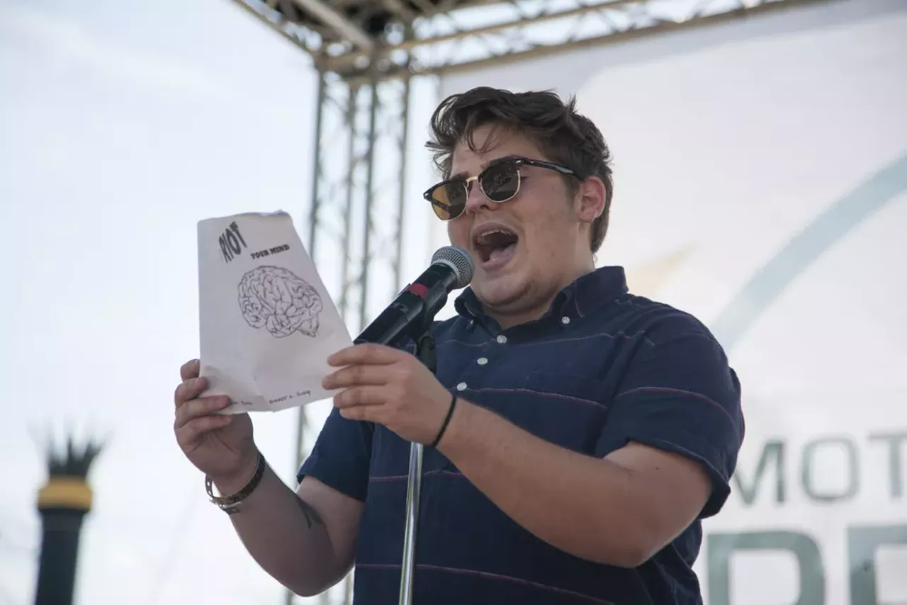 Image: All of the beautiful people we saw at Motor City Pride