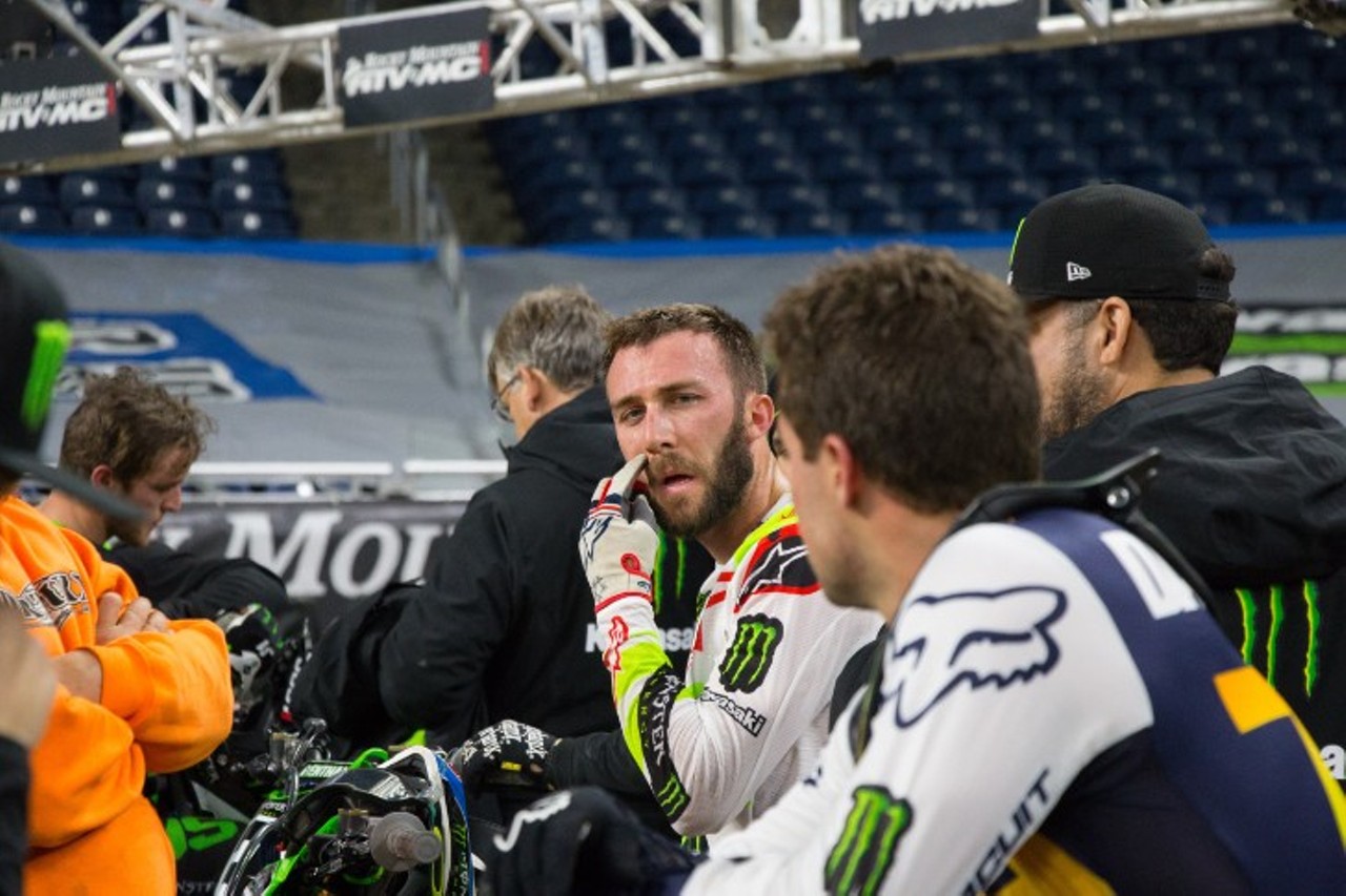 All of the racers we saw at the Supercross event at Ford Field