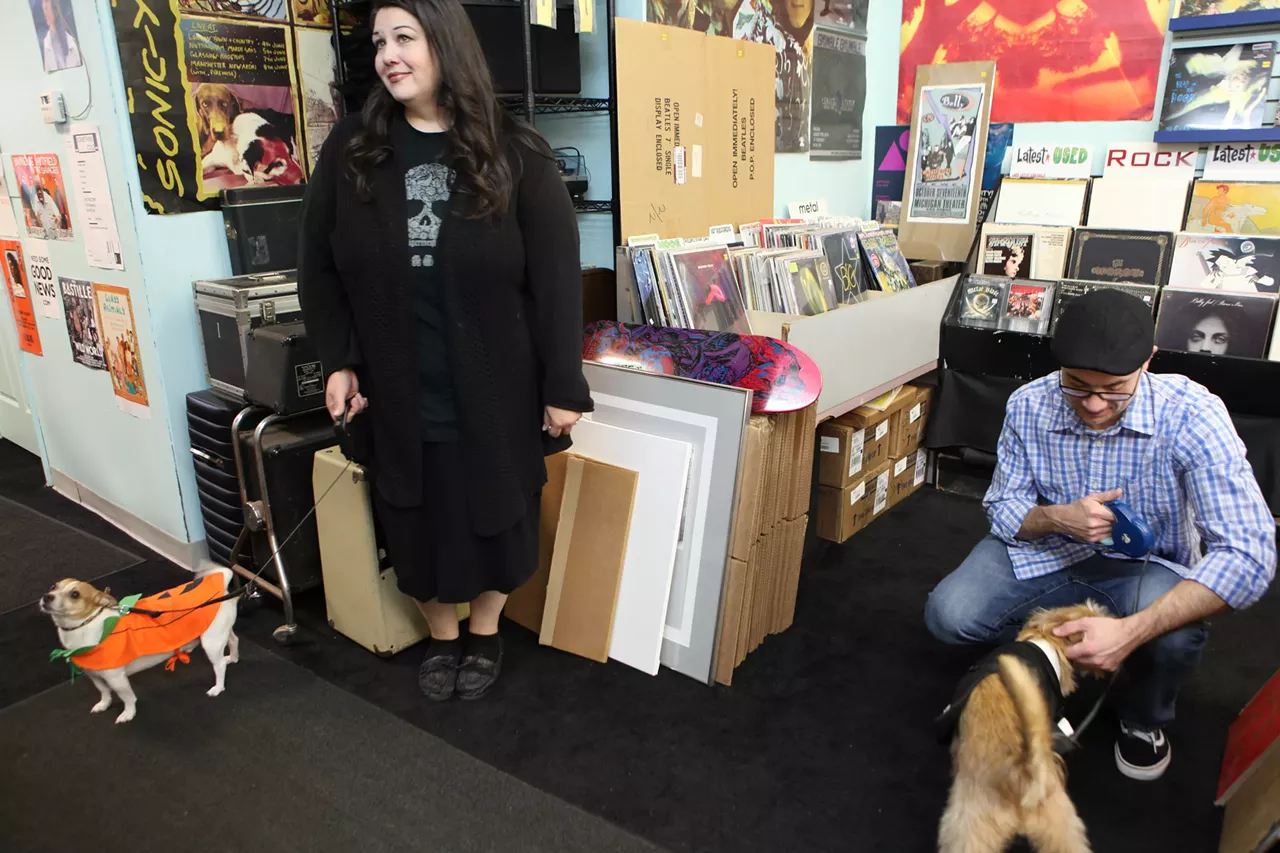 Image: All the adorable dogs we saw at Stormy Records Halloween costume contest