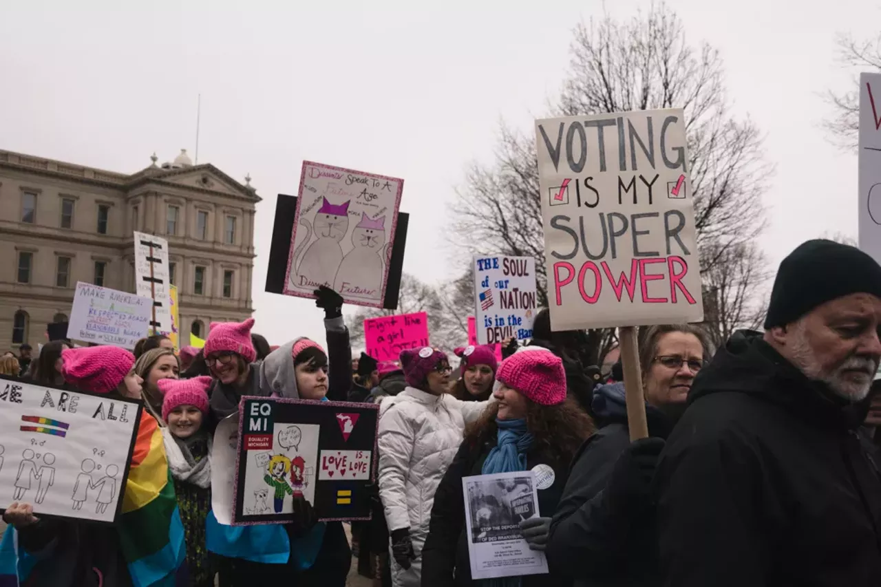 Image: All the amazing posters we saw at the 2018 Lansing Women's March