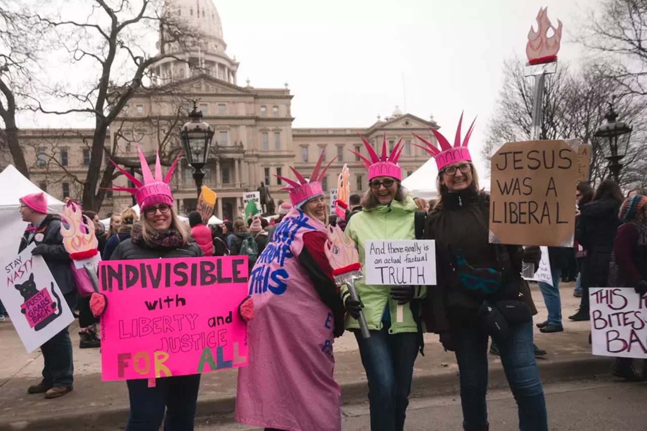 Image: All the amazing posters we saw at the 2018 Lansing Women's March