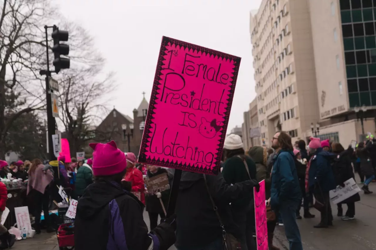 Image: All the amazing posters we saw at the 2018 Lansing Women's March