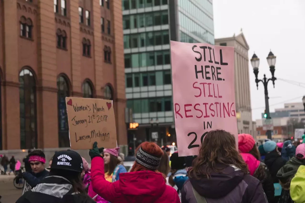 Image: All the amazing posters we saw at the 2018 Lansing Women's March