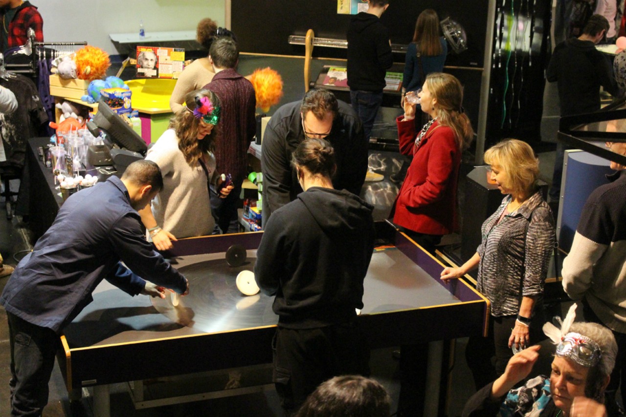 All the beautiful nerds (and fire breathers) we saw @ the Michigan Science Center &#151; After Dark