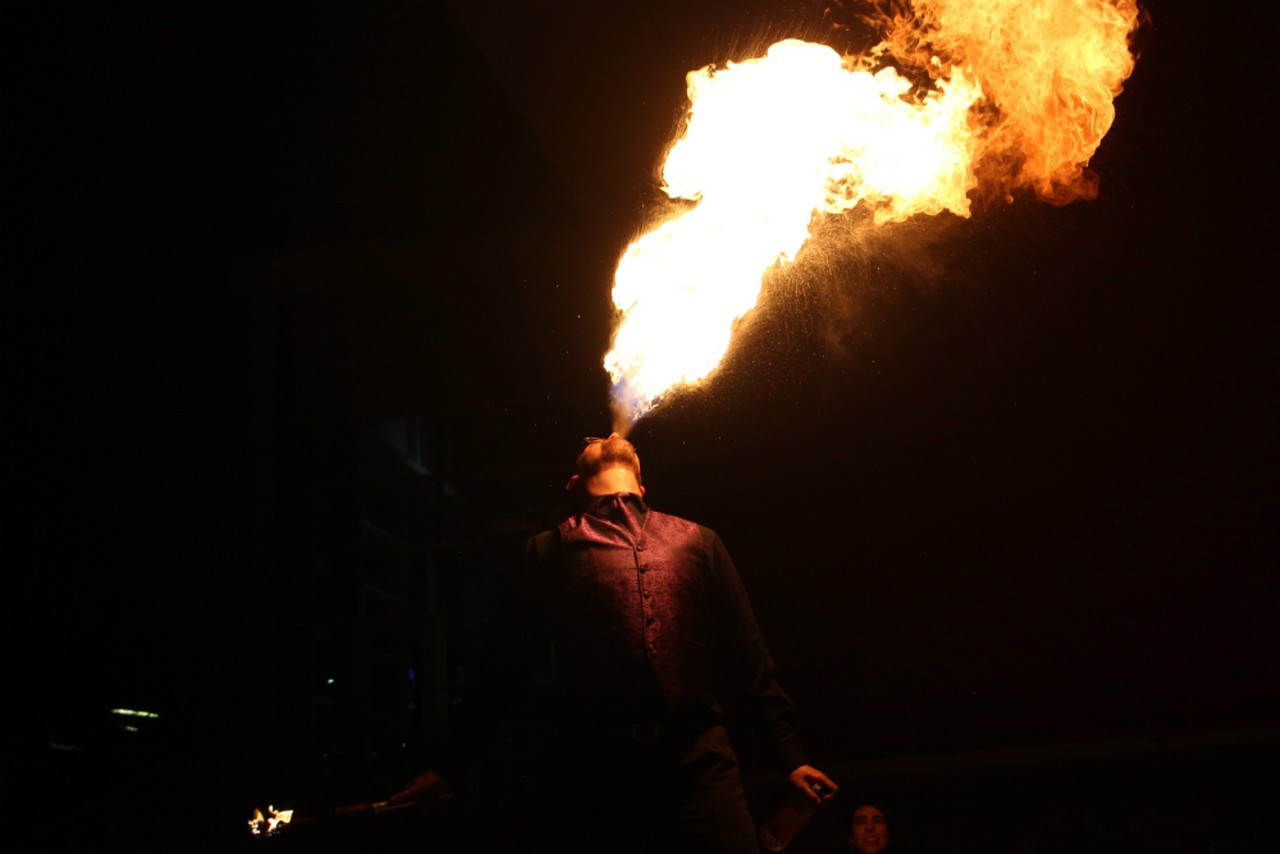 All the beautiful nerds (and fire breathers) we saw @ the Michigan Science Center &#151; After Dark