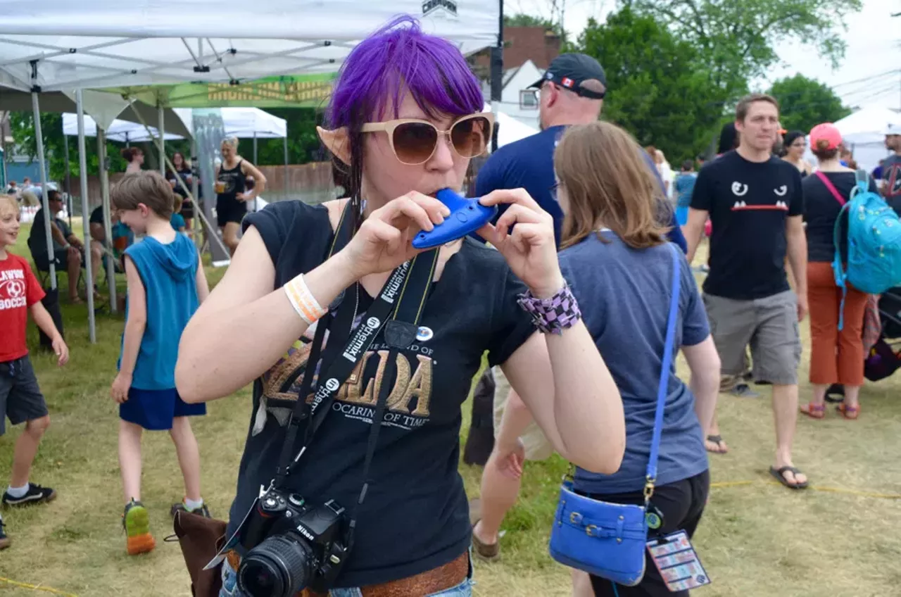 Image: All the beautiful nerds we saw at CraftCom in downtown Clawson
