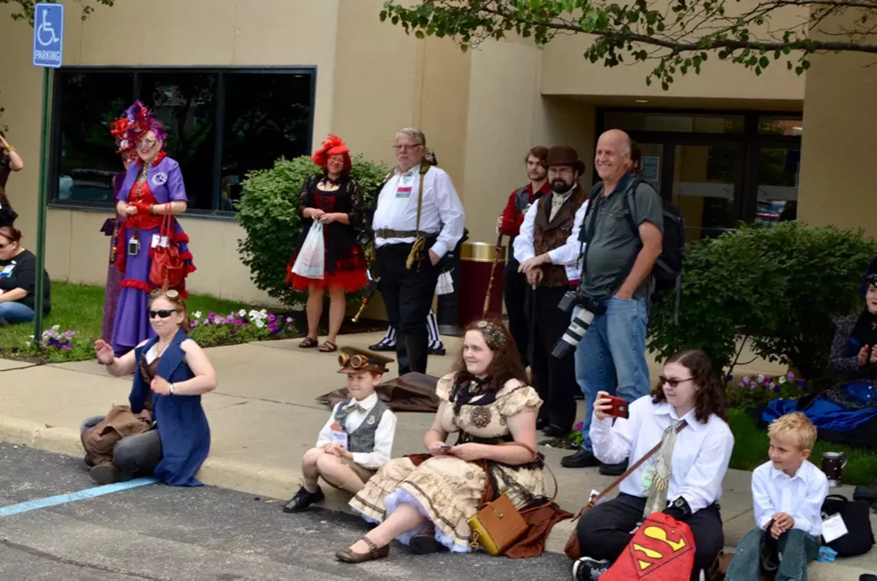 Image: All the beautiful nerds we saw at Motor City Steam Con