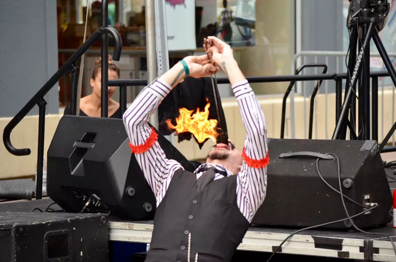 Image: All the beautiful people we saw at Arts, Beats, & Eats