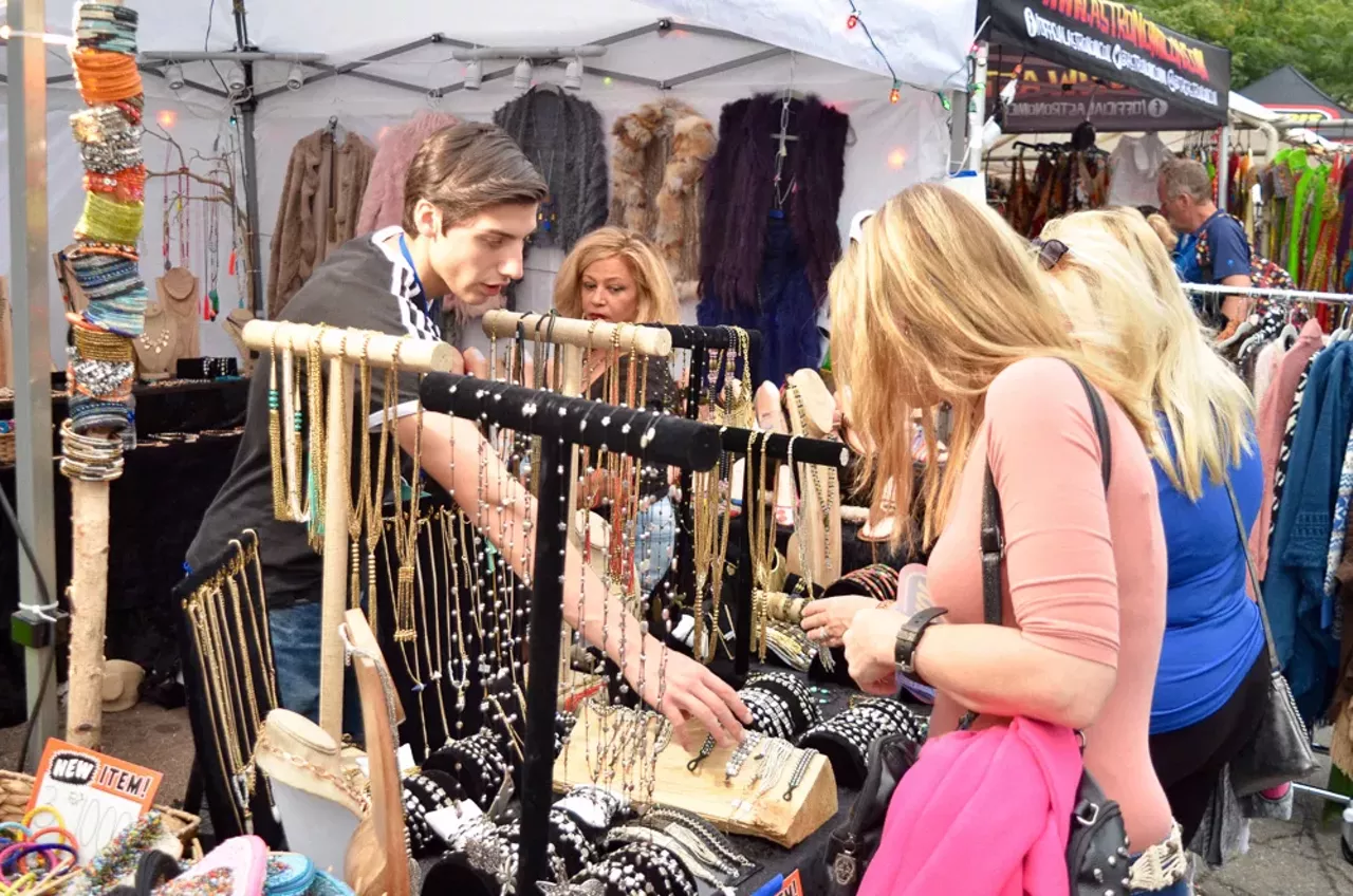 Image: All the beautiful people we saw at Arts, Beats, & Eats