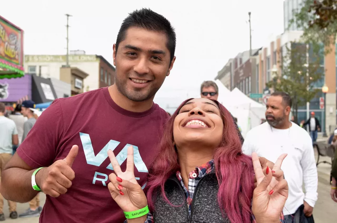 Image: All the beautiful people we saw at Arts, Beats, & Eats