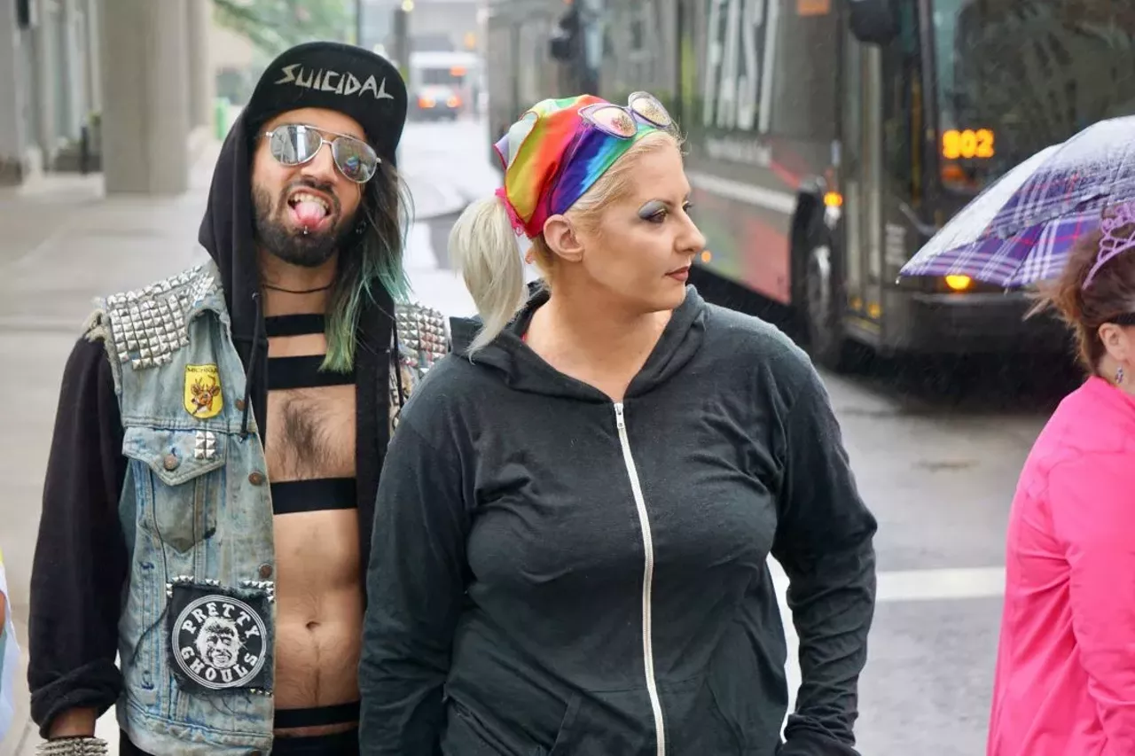 Image: All the beautiful people we saw at day 2 of Motor City Pride