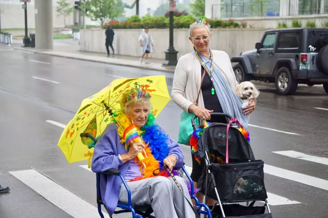 Image: All the beautiful people we saw at day 2 of Motor City Pride