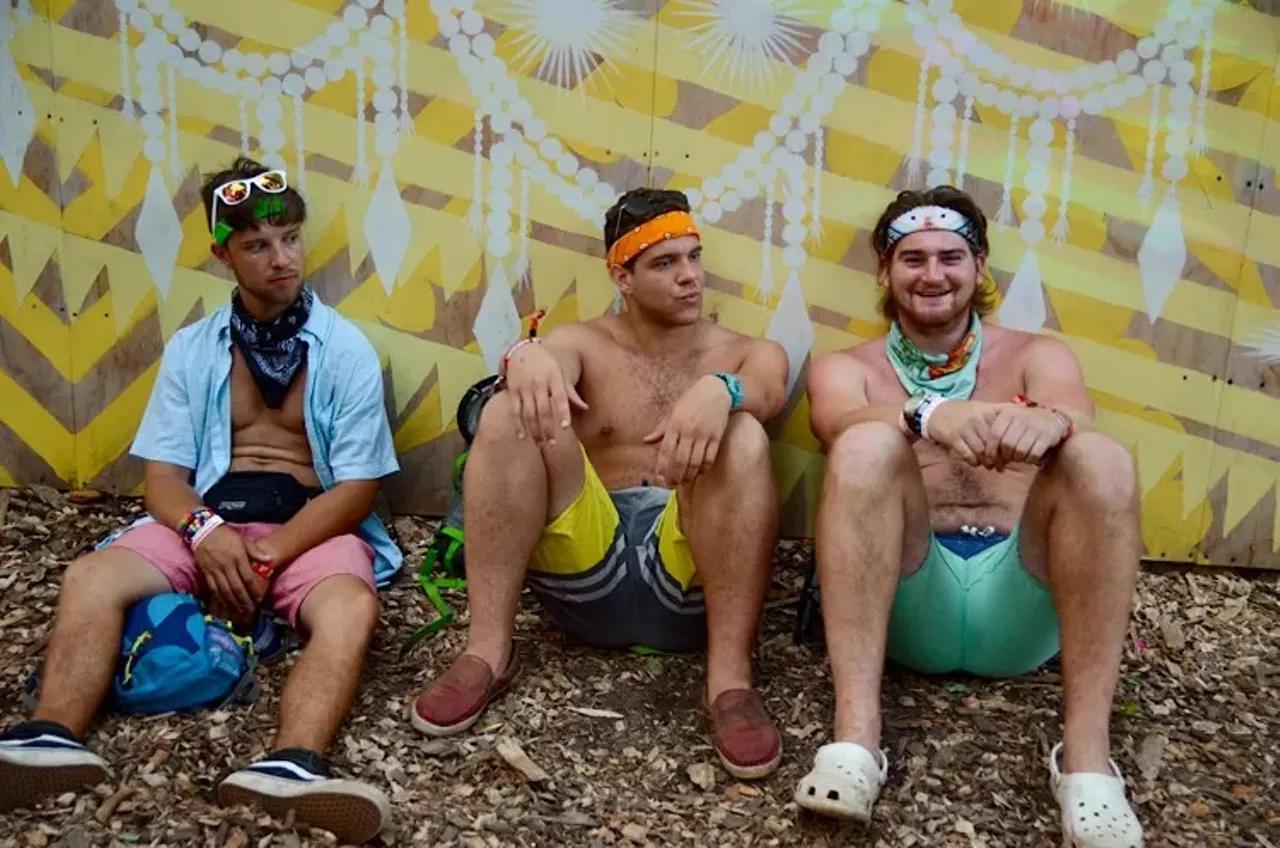 Image: All the beautiful people we saw at day 7 of Electric Forest