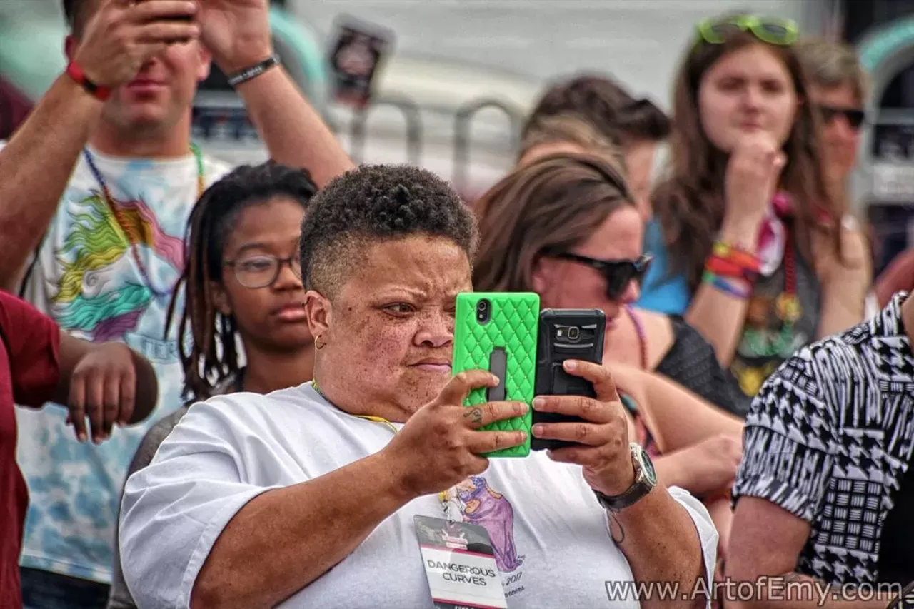Image: All the beautiful people we saw at Ferndale Pride