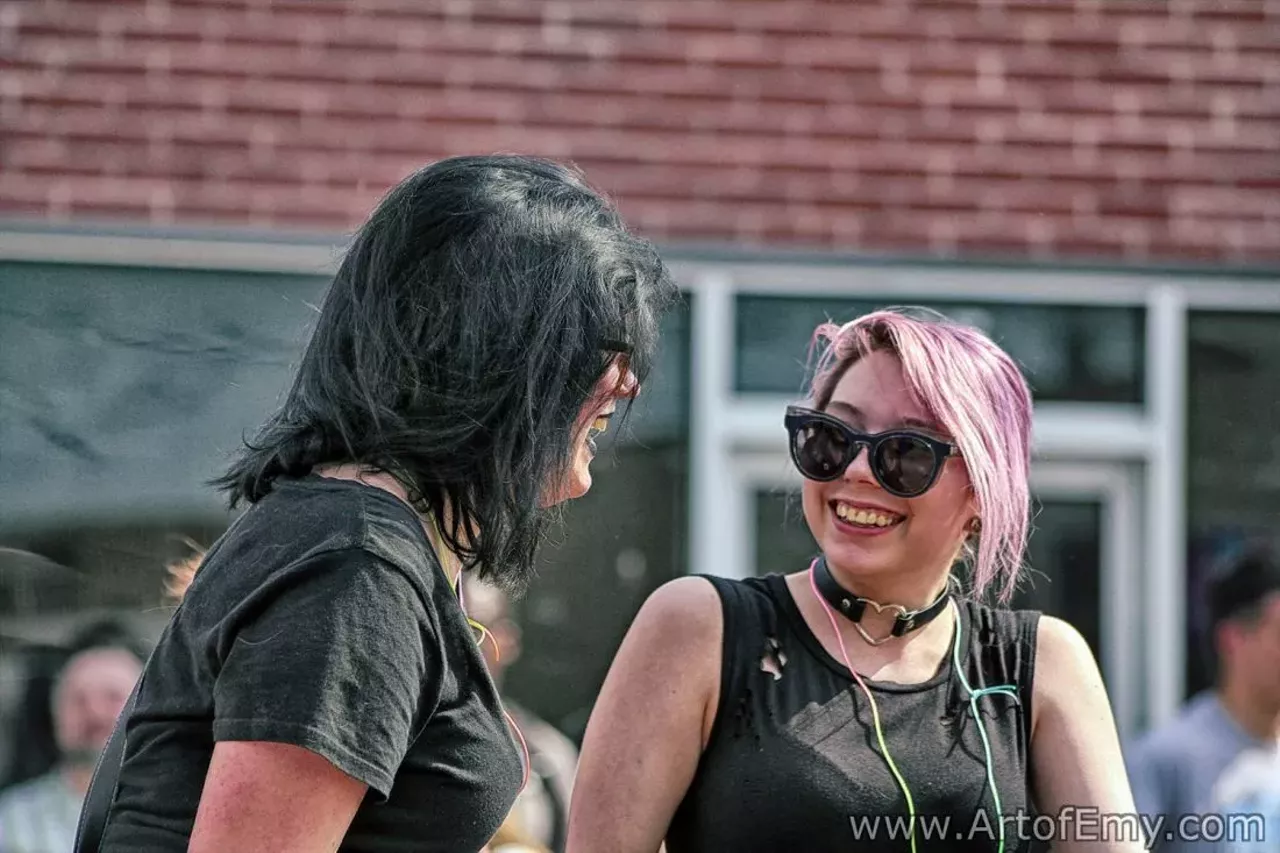 Image: All the beautiful people we saw at Ferndale Pride
