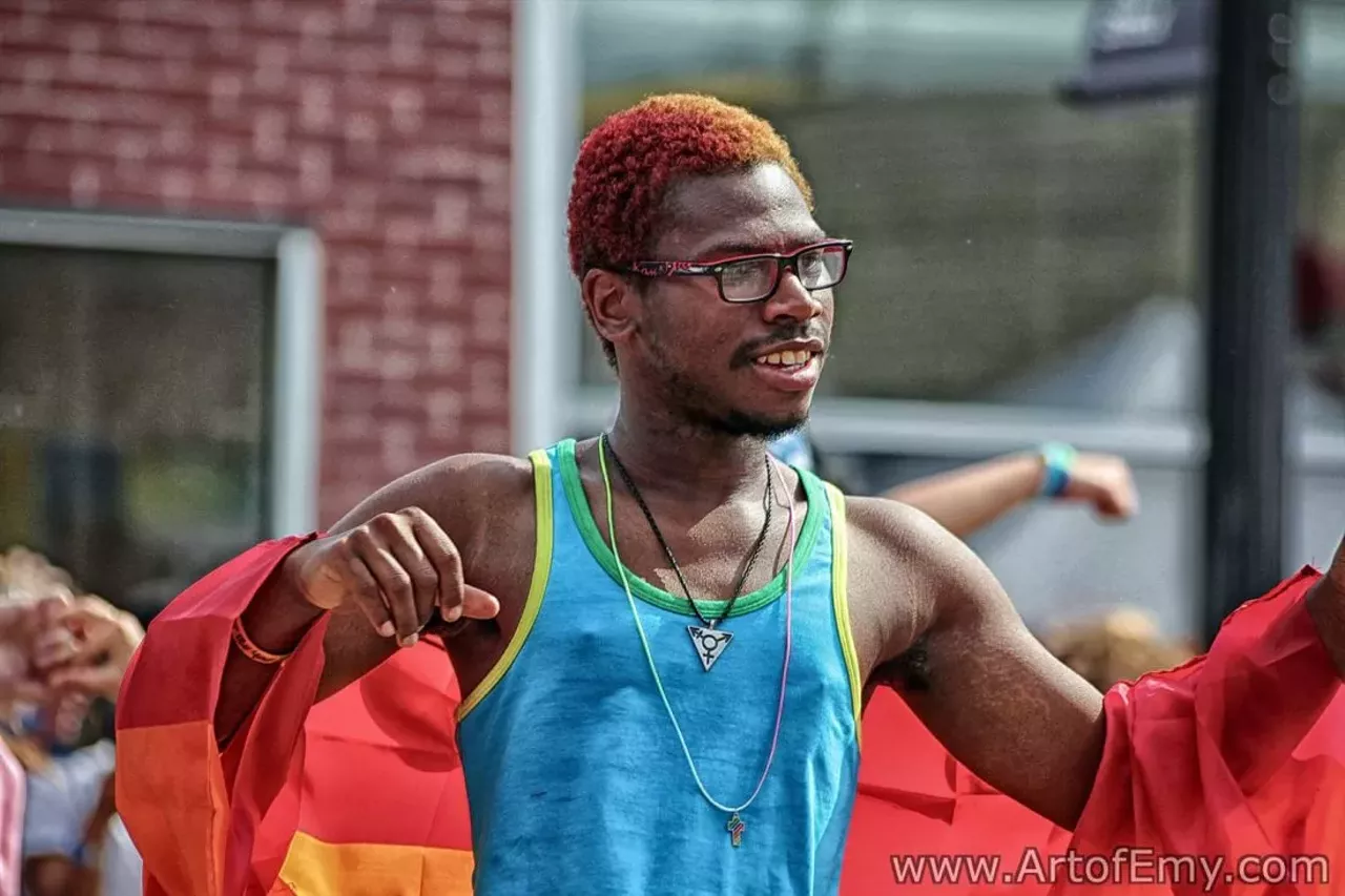 Image: All the beautiful people we saw at Ferndale Pride