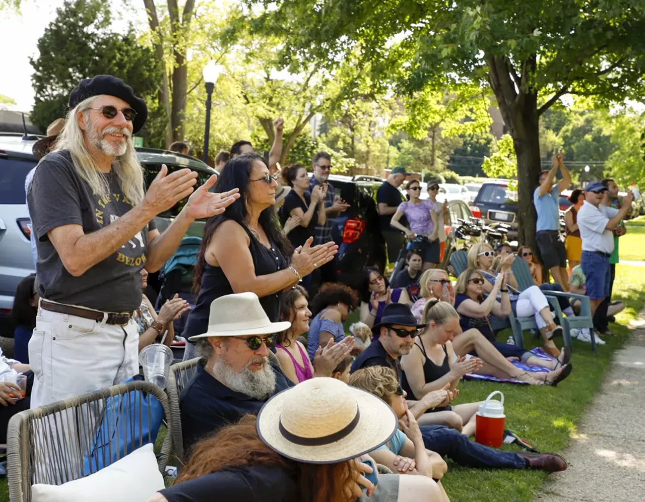 Image: All the beautiful people we saw at Ferndale's Front Porch fest