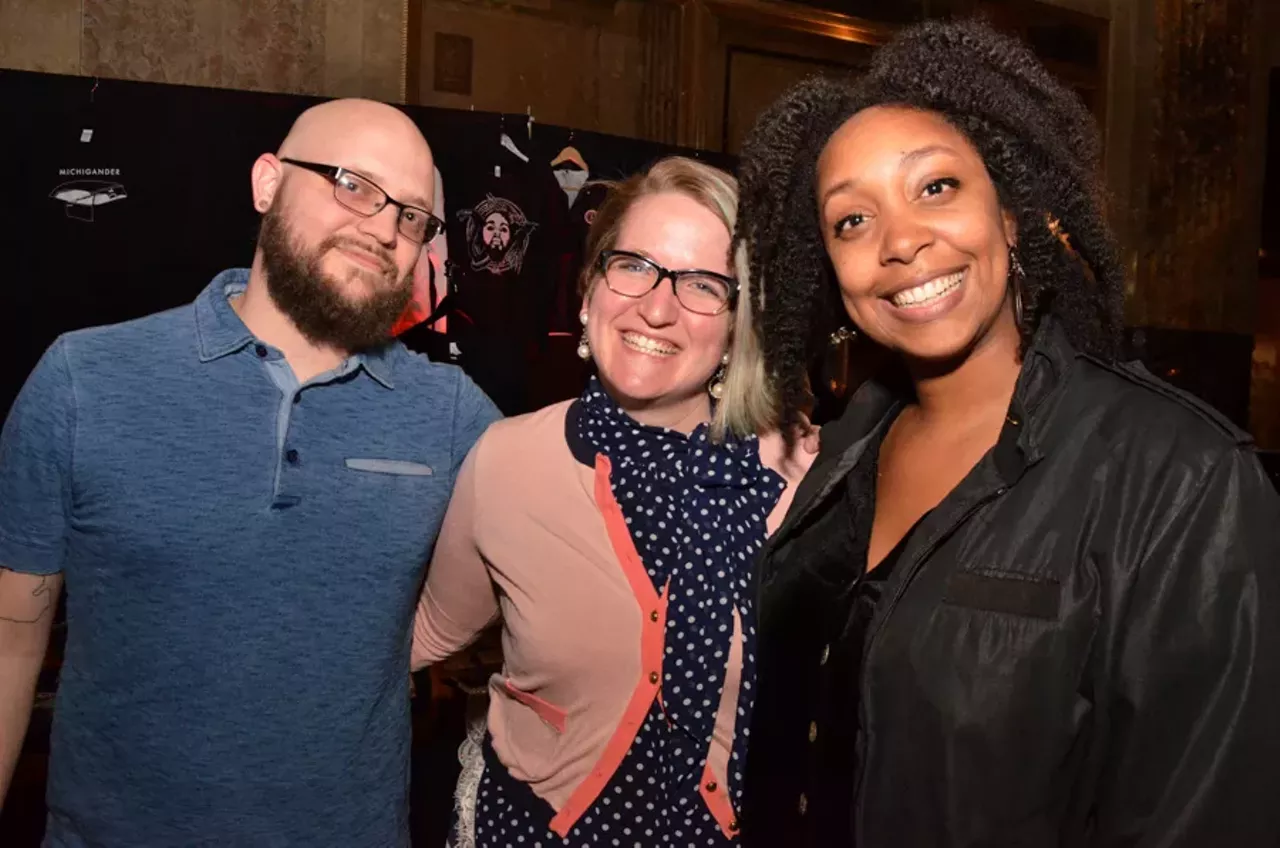 Image: All the beautiful people we saw at Flint Eastwood's record release party @ the Fisher Building
