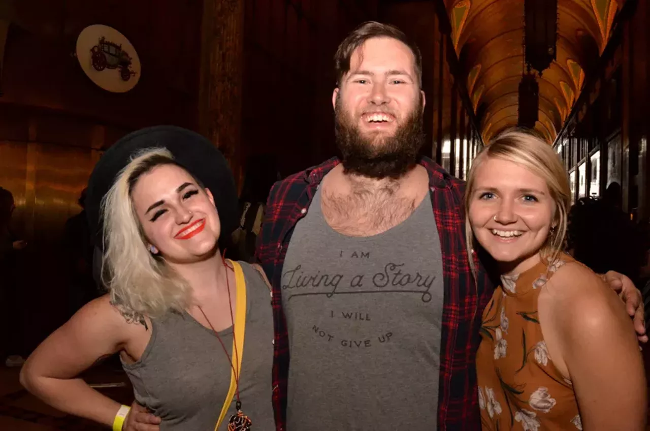 Image: All the beautiful people we saw at Flint Eastwood's record release party @ the Fisher Building