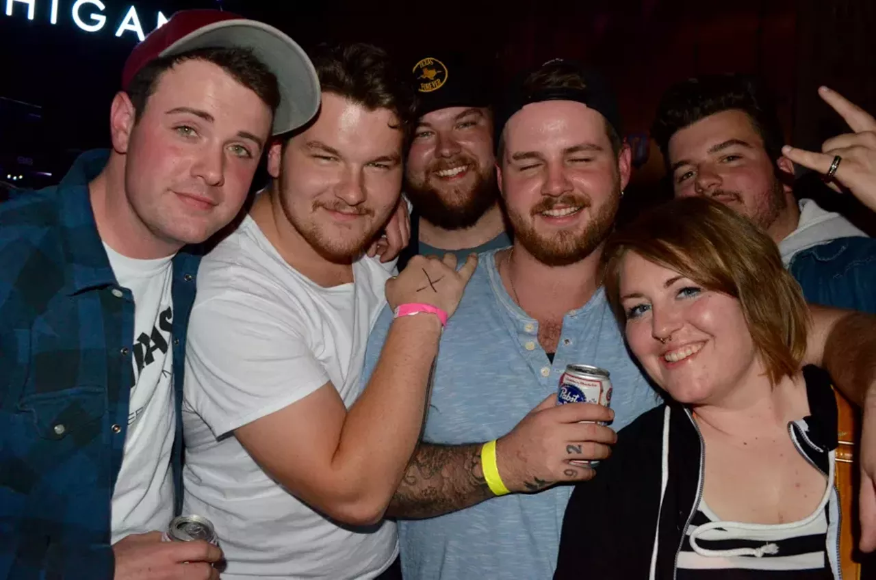 Image: All the beautiful people we saw at Flint Eastwood's record release party @ the Fisher Building