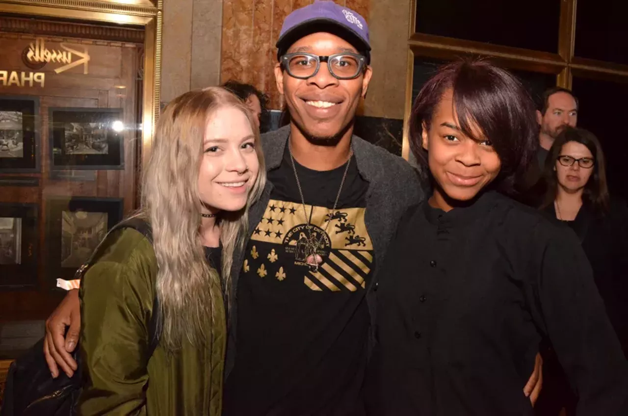 Image: All the beautiful people we saw at Flint Eastwood's record release party @ the Fisher Building