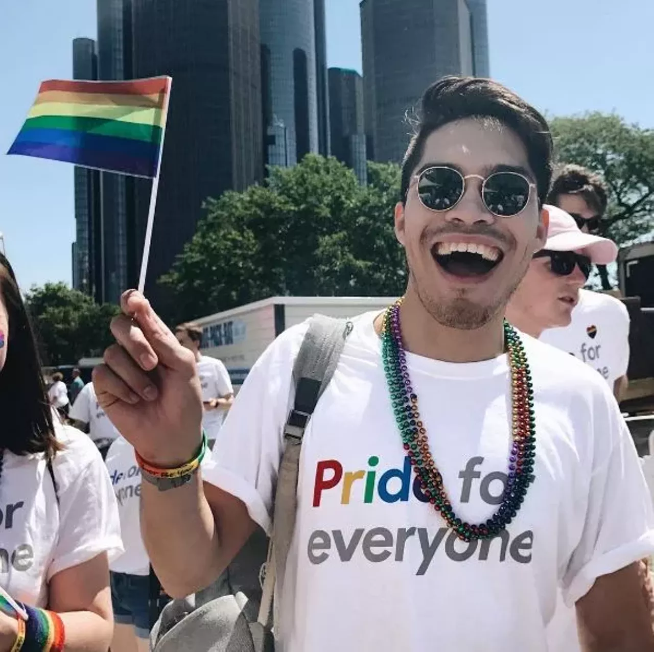 Image: All the beautiful people we saw at Motor City Pride