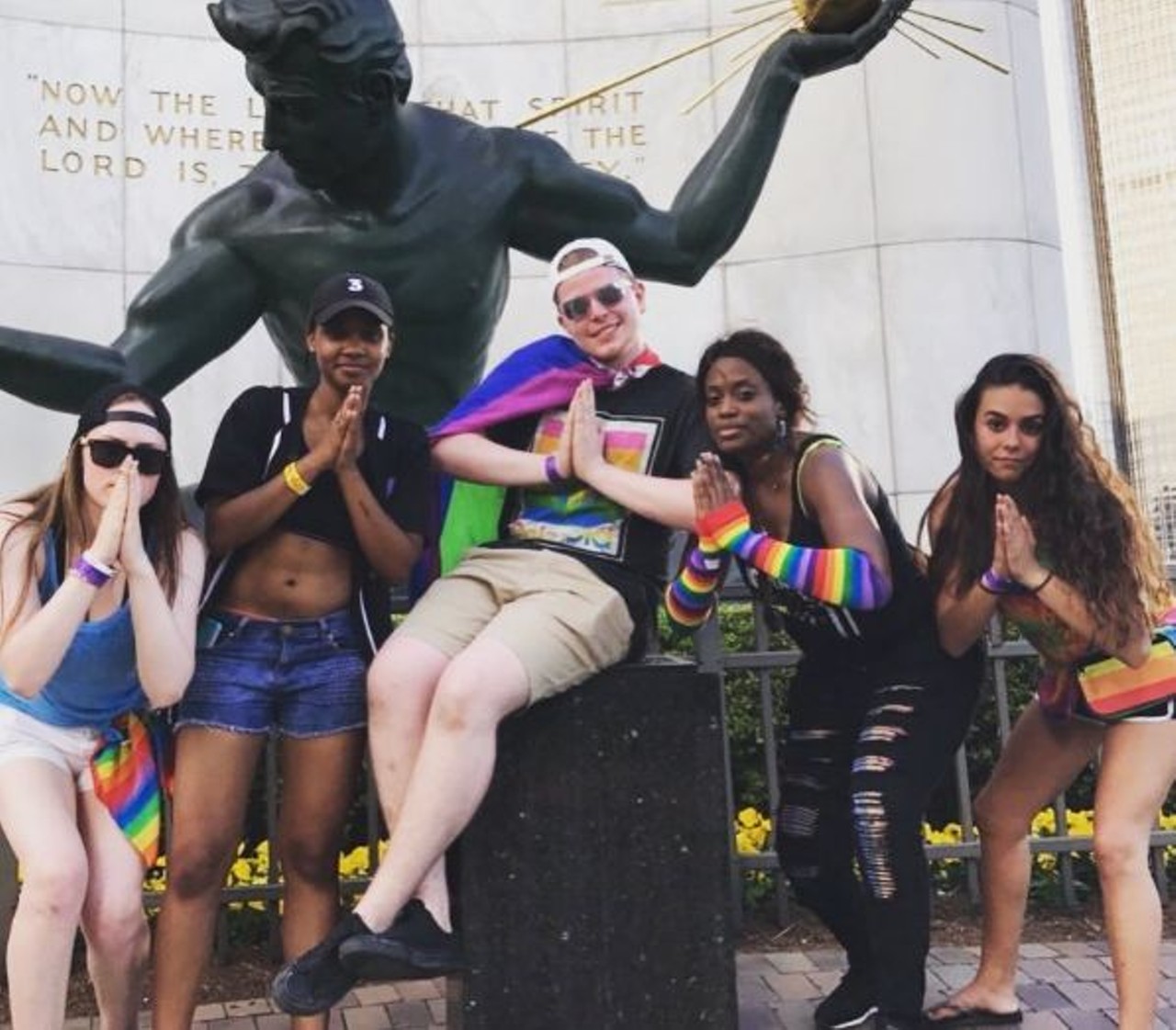 All the beautiful people we saw at Motor City Pride