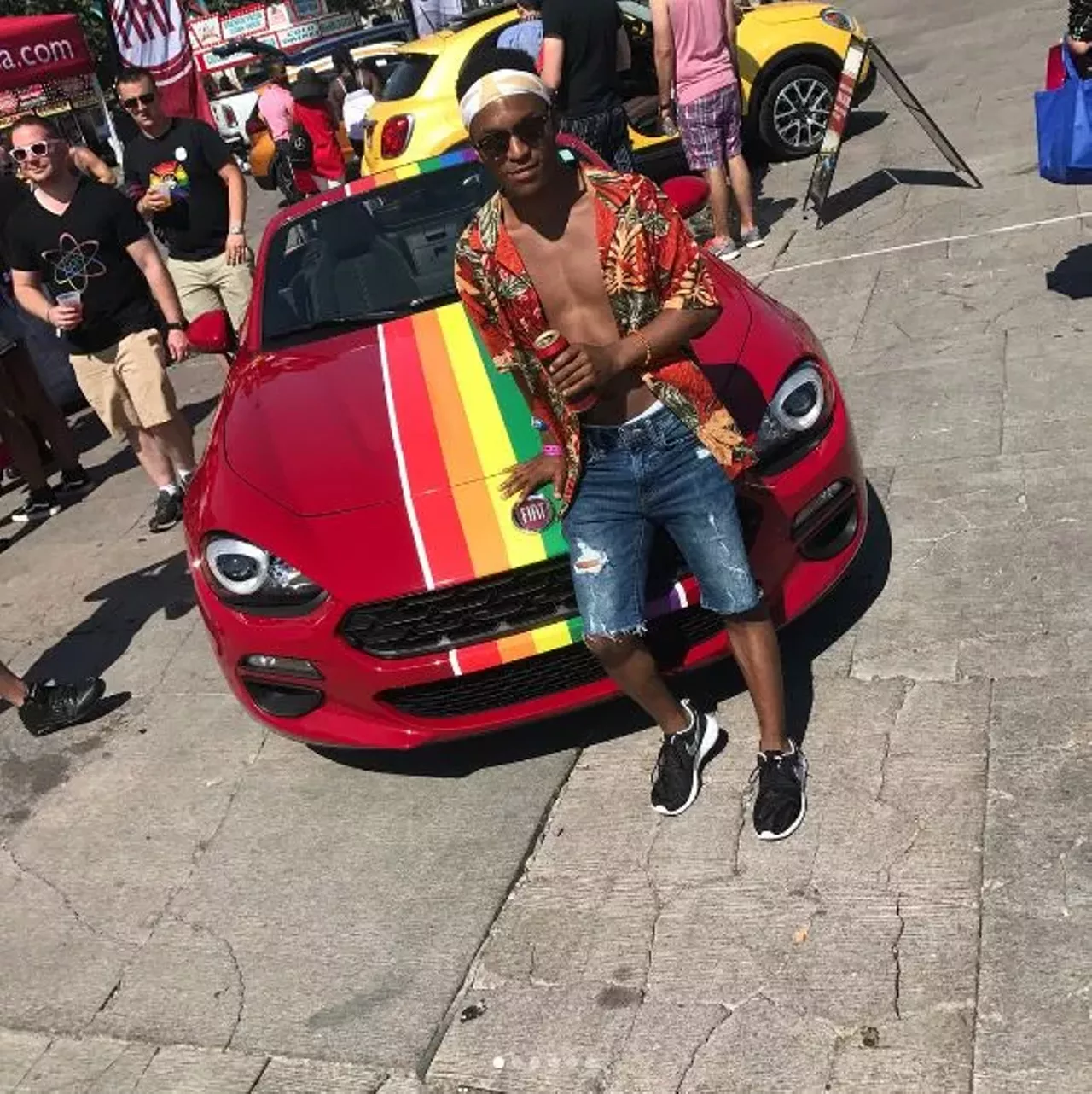 Image: All the beautiful people we saw at Motor City Pride