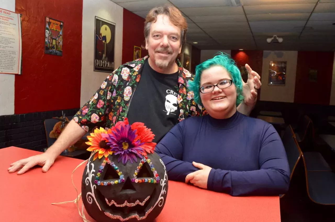 Image: All the beautiful people we saw at the Day of the Dead Kickoff @ Skateland West