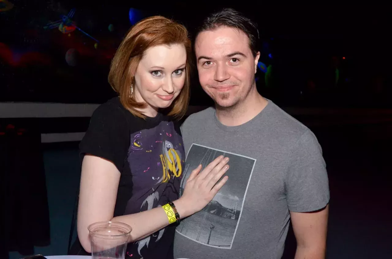 Image: All the beautiful people we saw at the Day of the Dead Kickoff @ Skateland West