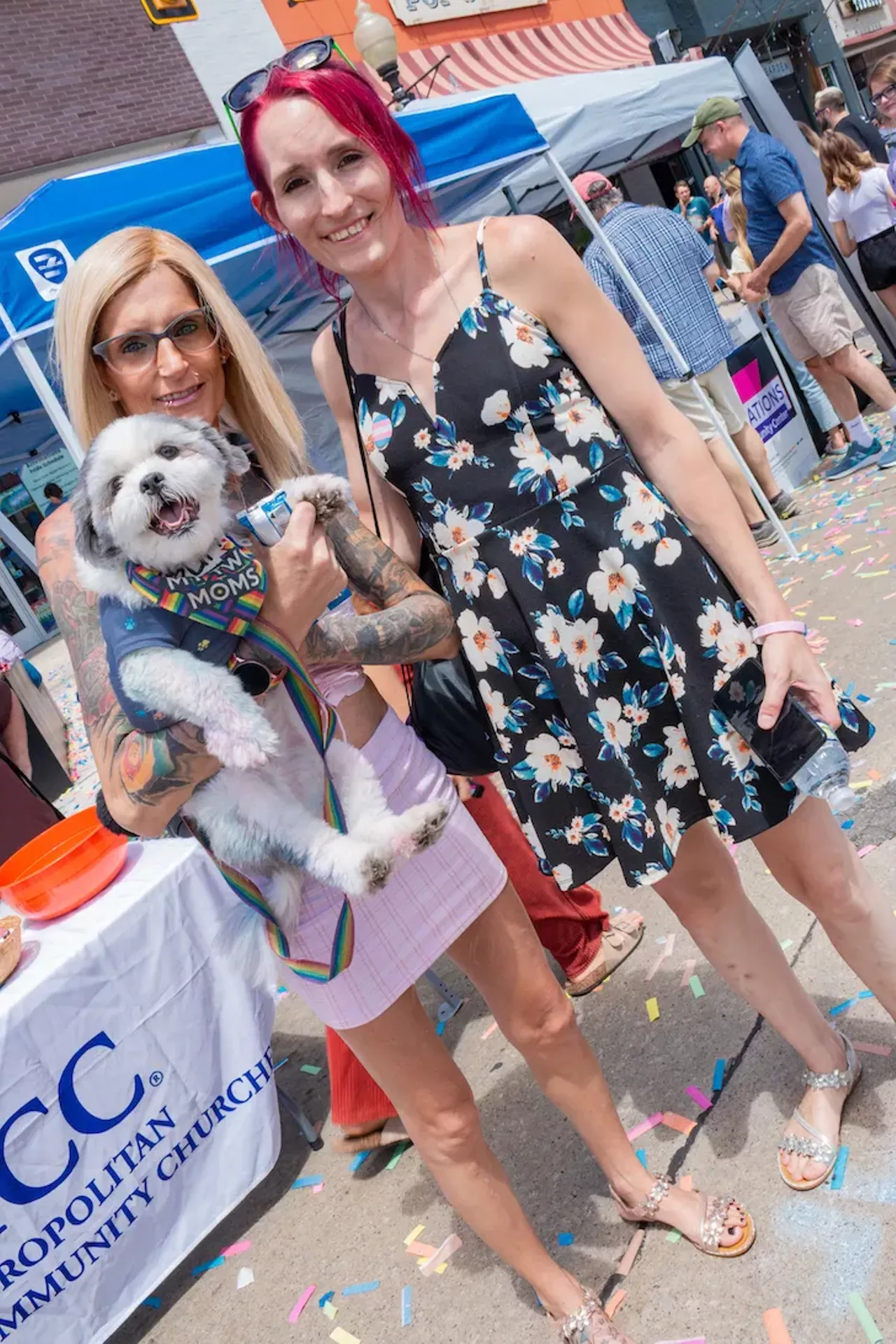 Image: All the beautiful people we saw celebrating at Ferndale Pride