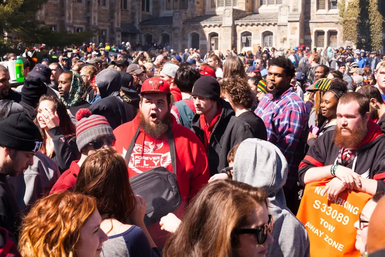 Image: All the beautiful stoners we saw at Hash Bash 2017