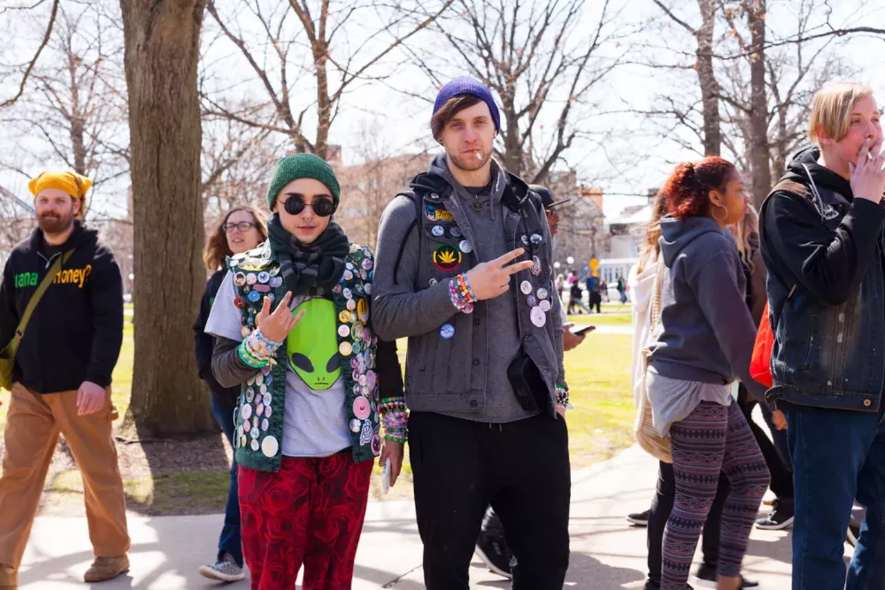 Image: All the beautiful stoners we saw at Hash Bash 2017
