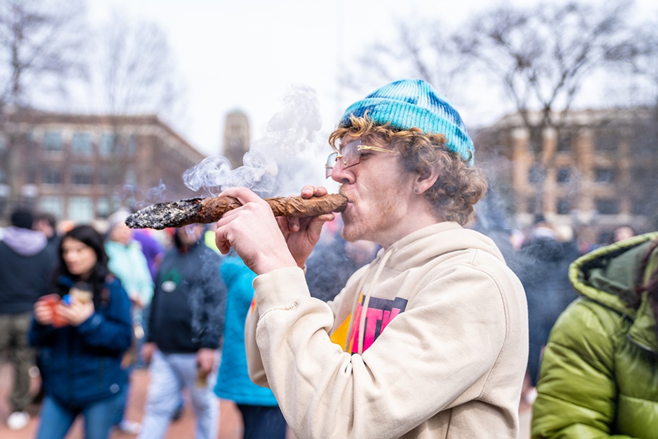 All the beautiful stoners we saw at Hash Bash 2022 in Ann Arbor