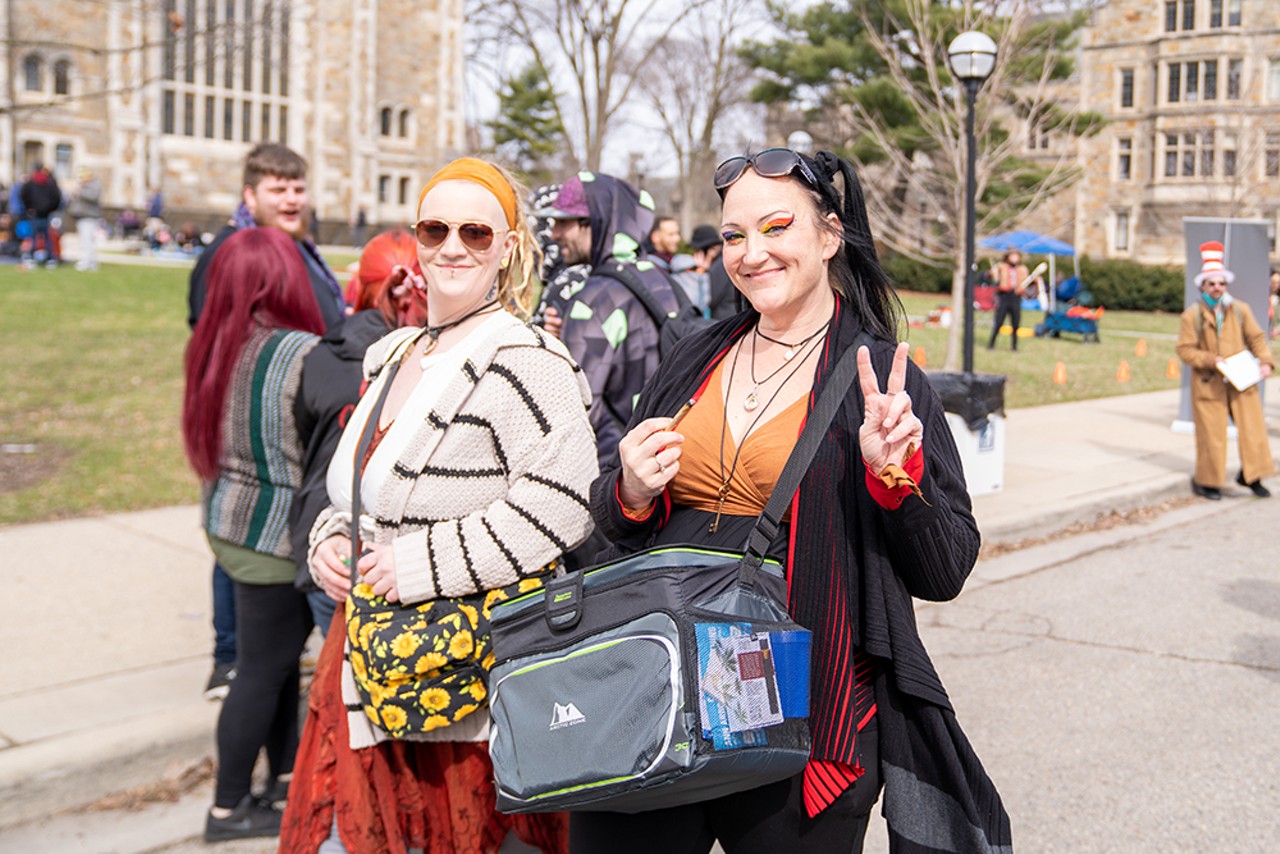 All the beautiful stoners we saw at Hash Bash 2022 in Ann Arbor