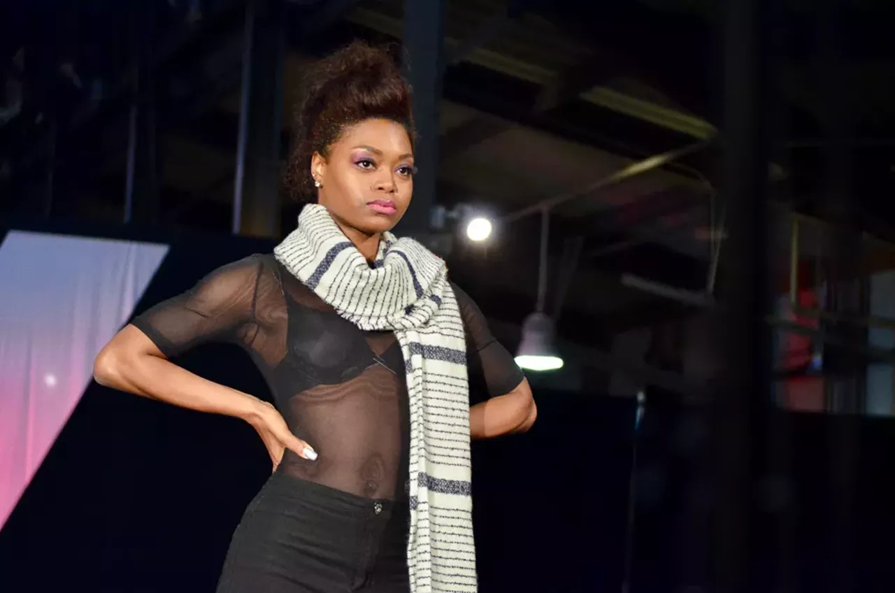 Image: All the chic people we saw at WALK fashion show in Eastern Market